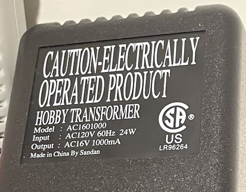 Bachmann 46605 G Scale Train Speed Controller with 16VAC @ 1000mA Power Supply - Picture 4 of 6