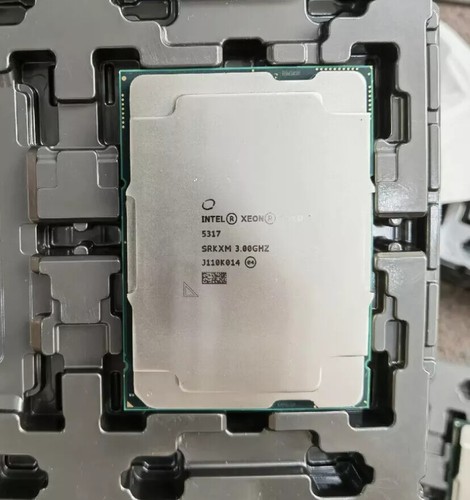 Processeurs Intel Xeon Gold 5317 12 cœurs 24 threads 3 GHz CPU 150W LGA 4189 DDR4 - Photo 3/3