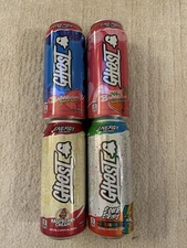 Ghost Energy Bubblicious Cotton Candy, Strawberry, Raspberry Cream, Sour Strips
