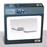 Auspuff Mitteltopf FüR Ford Focus Iii + Stufenheck + Turnier