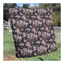 Large Floral Scarf Scarves Handkerchief Neckerchief Wild Rag Western Style