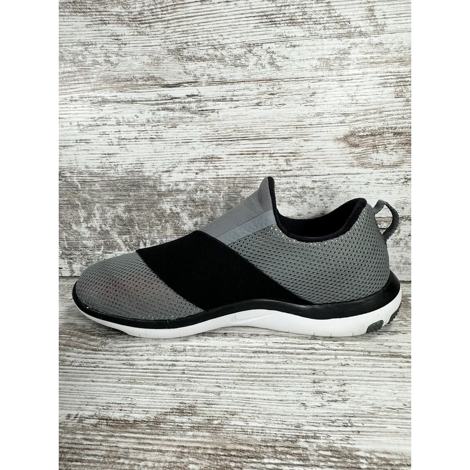 Women's Nike Free Connect Gray/Black Slip On Trainers Sz 8 Athletic Gym - Image 3 of 4