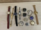 Lot of 12 Vintage Timex Watches For Parts or repair