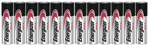 Anand Energizer Max AA Alkaline Batteries (Pack 12) - E300836200 NUEVO