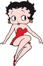 Betty Boop Iron On Transfer For T-Shirt + Other Light & Dark Fabrics #5