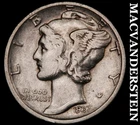 1937-D Mercury Dime- Silver- Scarce Better Date No Reserve #J3316
