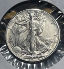 1943-P AU 90% SILVER WALKING LIBERTY HALF DOLLAR