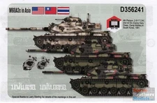 ECH356241 1:35 Echelon Decals - M60A3's in Asia