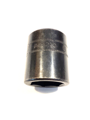 Snap On Tools IMM220 1/2” Drive Metric 6 Point 22MM Shallow Impact Socket NEW - Foto 8 di 8