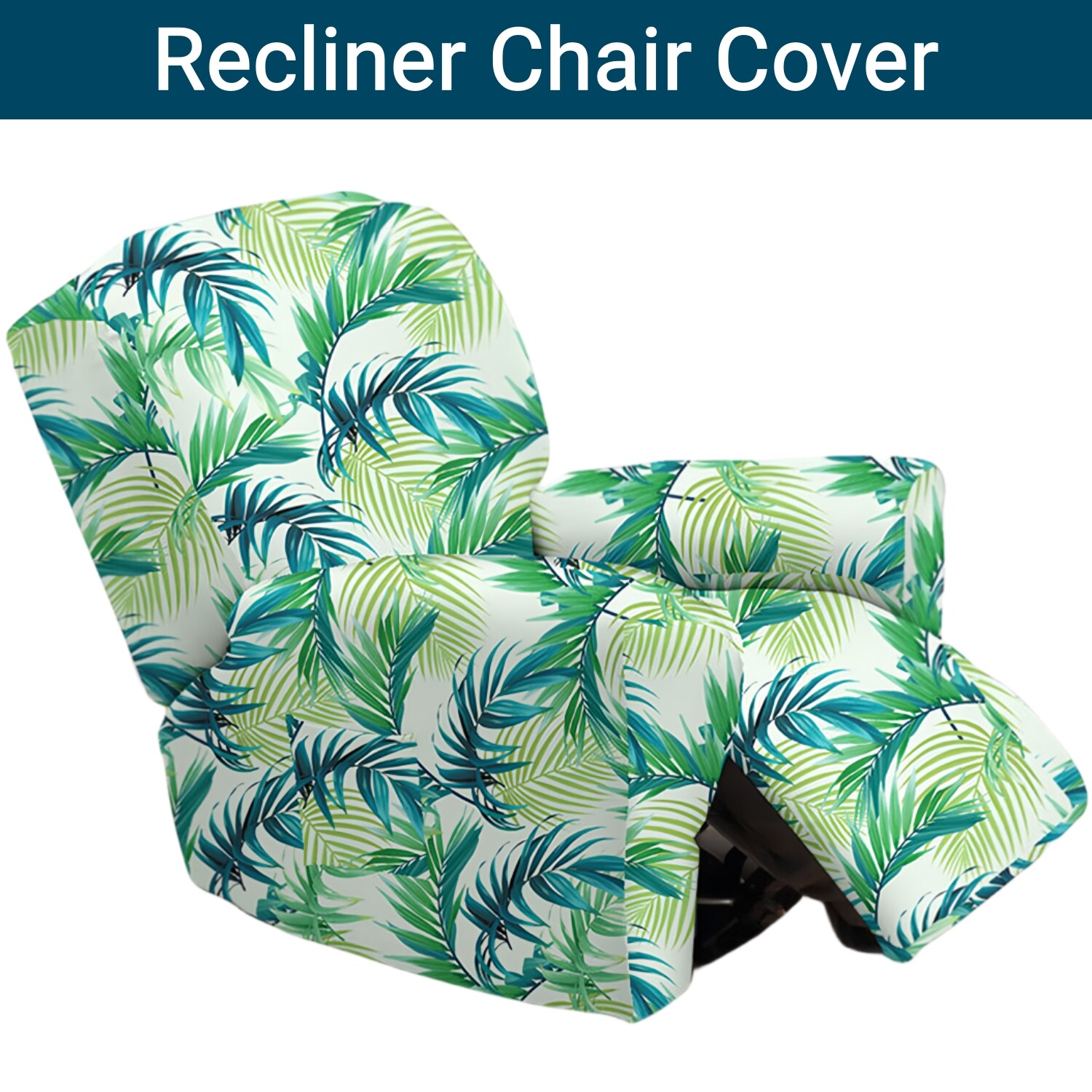 Stretch Recliner Chair Covers Arm Sofa Slipcover Floral Spandex