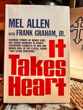 It Takes Heart by Mel Allen w/ Frank Graham, Jr, 1959, 1st Edition, HC/DC