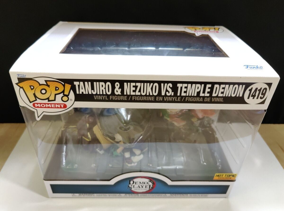 Funko Pop! Moment - Demon Slayer - Tanjiro & Nezuko Vs Temple Demon #1