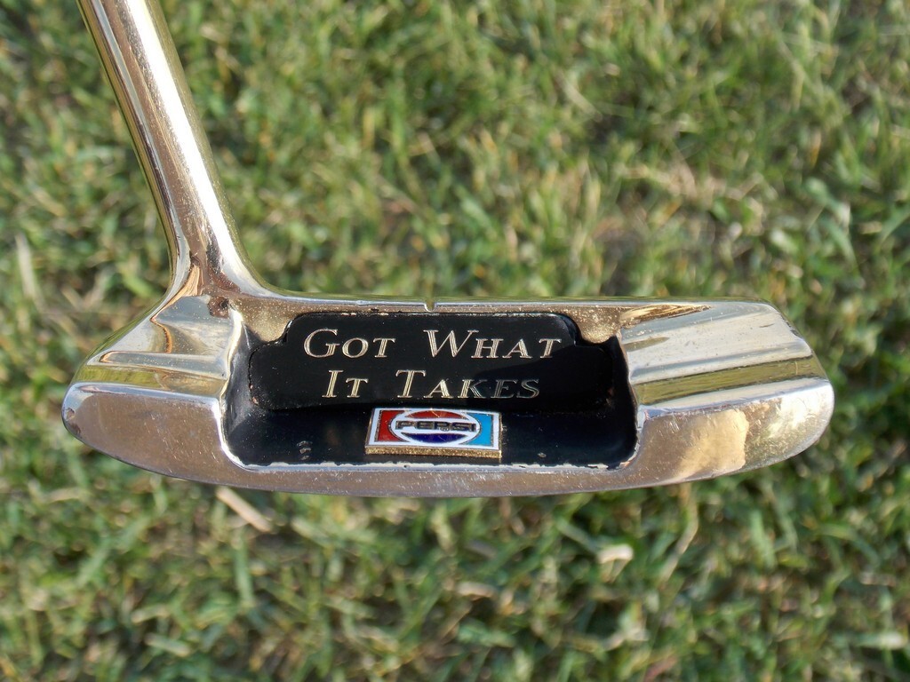Sutter's Mill Specialties Pepsi Collectable Promo Gold Tone Putter