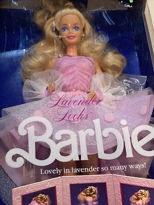 Mattel #3963 Lavender Looks Barbie 1989 Limited Edition NRFB