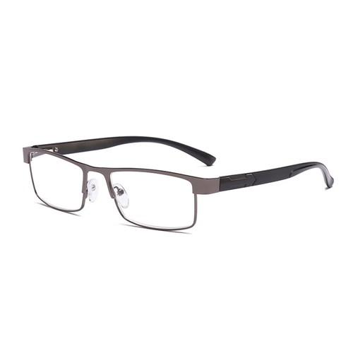 Gafas de lectura para hombre diseñadores negocios lectores de metales +1.0 1.5 2.0 2.5 3.0 3.5 4 - Imagen 25 de 35