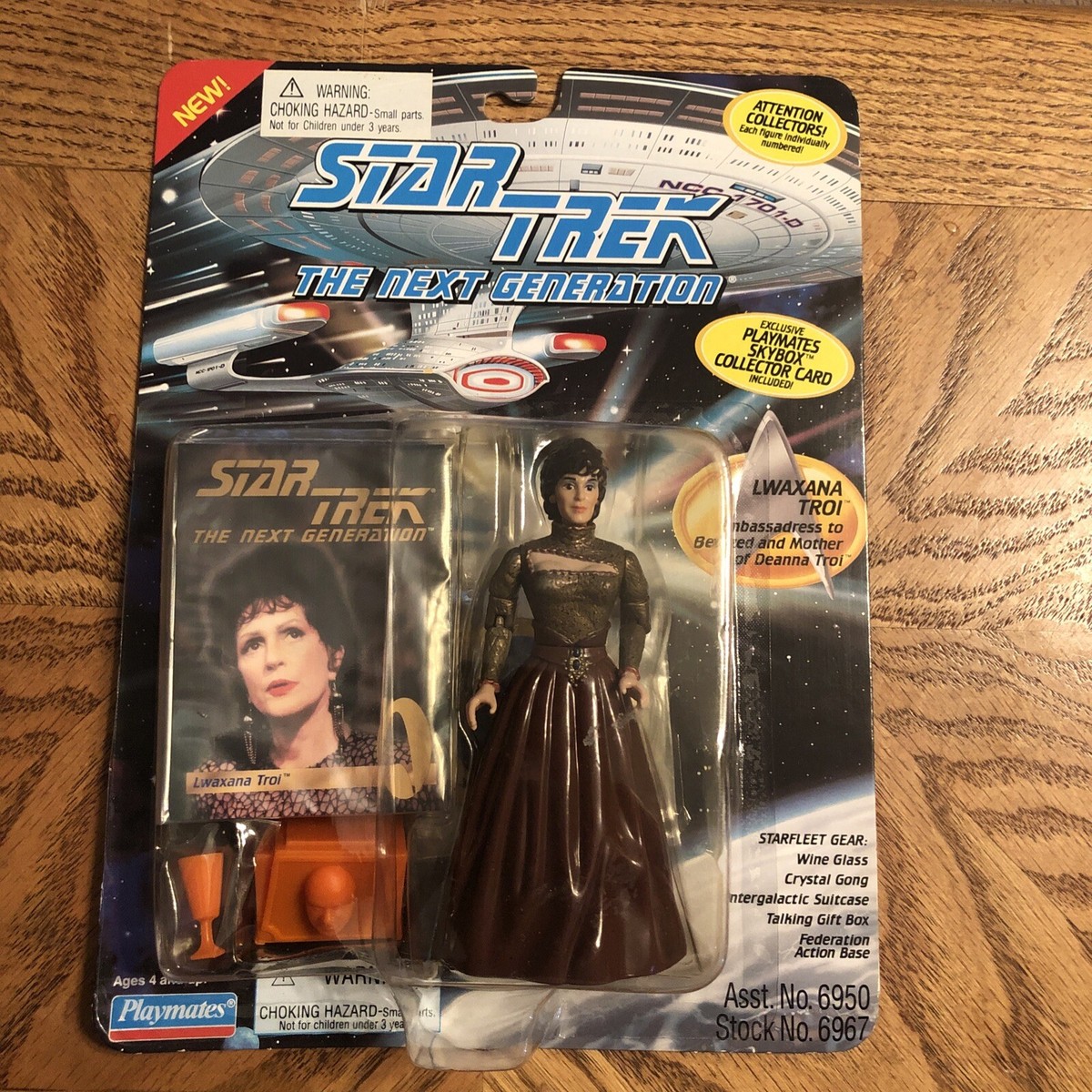 1993 Star Trek The Next Generation LWAXANA TROI Action Figure | eBay