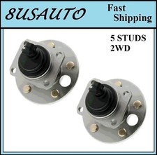 Rear Wheel Hub Bearing Assembly Fit Oldsmobile Silhouette 2wd 2002-2004 Pair