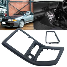 For 89-94 R32 GTS GTR ECR32 BNR32 Radio AC Shifter Console Interior Dash Bezel