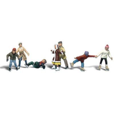Woodland Scenics A2184 N Scale People Ice Skaters