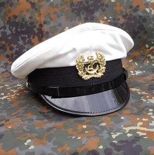 Captain's hat naval cap peaked cap white