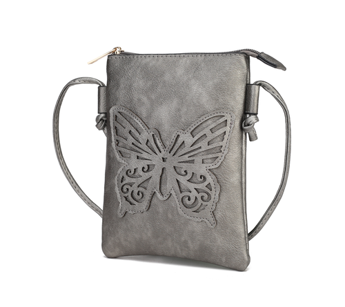 Sac Bandoulière Femme Beige En Cuir Vegan – Taille Moyenne – Occasion