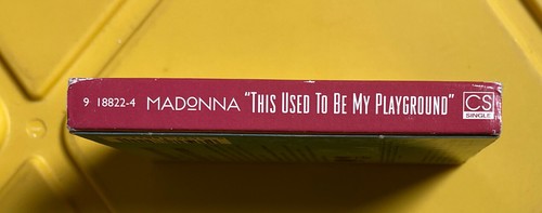This Used To Be My Playground, Madonna, A League of Their Own Cassette Single - Picture 3 of 4