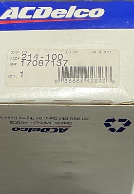 ACDelco 25698855 Equipment Modulator Hydraulic