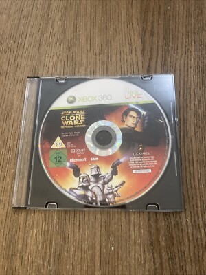 Star Wars the Clone Wars Republic Heroes -- Microsoft Xbox 360 -- Nur Disc --