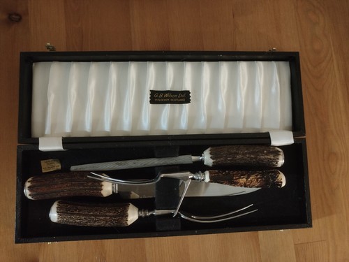Vintage Horn Hendle Fork
