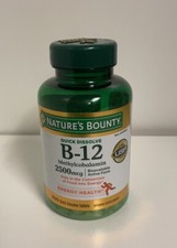 Nature's Bounty Vitamin B-12 2500 mcg, 300 Quick Dissolve Tablets