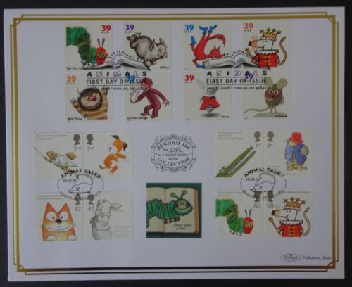 2006 Animal Tales Benham 100 Ltd Edition 19 of 100 FDC - Picture 1 of 1