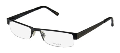 NEW KYUSU 0912 STYLISH DURABLE HALF-RIMLESS SLEEK EYEGLASS FRAME/GLASSES/EYEWEAR
