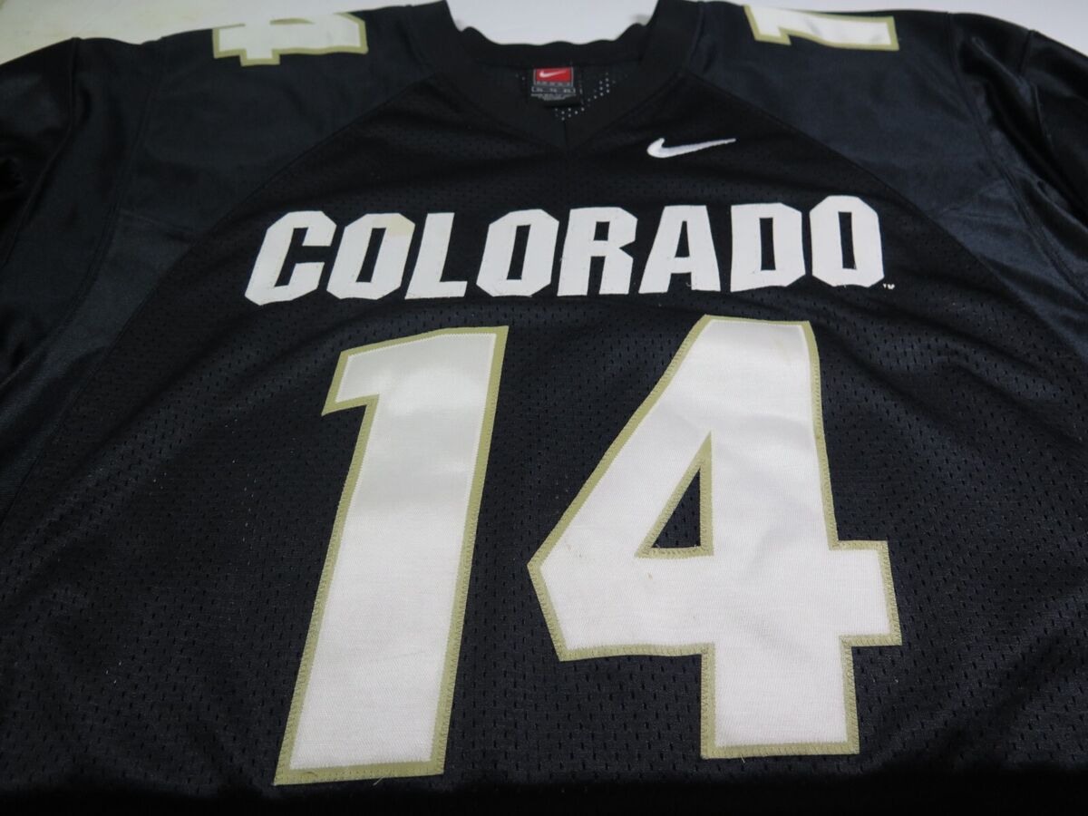VTG Nike Team Colorado Buffaloes CU Buffs Stitched Football VTG Nike Team Colorado Buffaloes CU Buffs Stitched Football