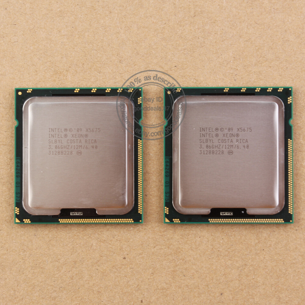 Original Intel Xeon X5670 2.93 GHz Six Core Processor 1136LGA CPU 735858211154 E - Foto 7