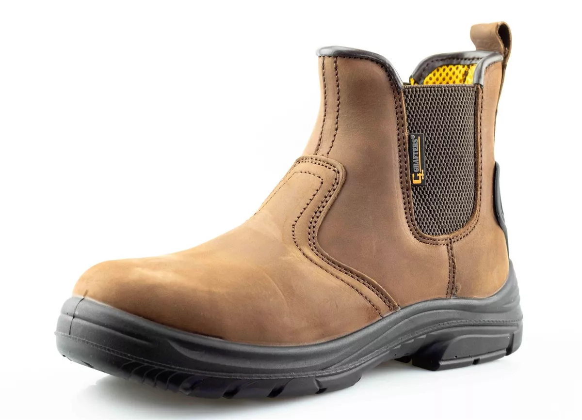 Wide fitting best sale work boots mens