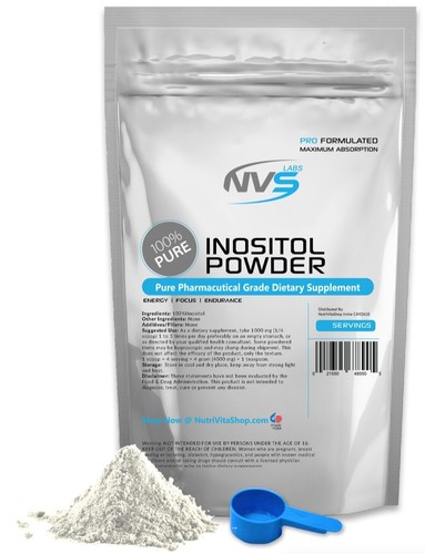 3.5 oz (100g) NVS 100% PURE INOSITOL POWDER - 第 1/2 張圖片