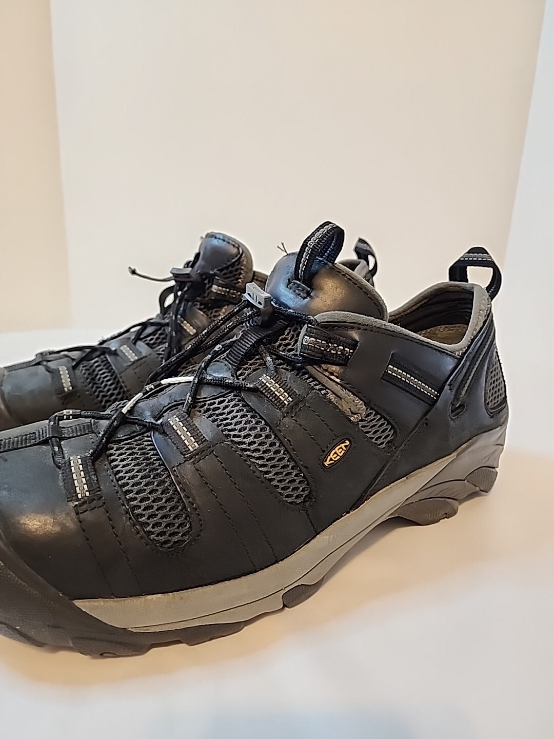 Scarpe da trekking nere da uomo Keen taglia 15