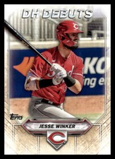 2021 Topps Series 2 Jesse Winker  DH Debuts Insert DHD-2 Cincinnati Reds
