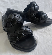 A New Day Women's Black slip on shoes size 8.5 Casual Summer wear