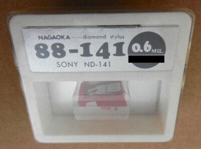 Genuine Stylus SONY ND141G MC HO NOS Japan / Sony VL41 VC41 / Yamaha MC / JVC MC