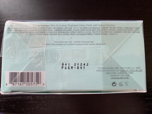 Estee Lauder Micro Essence Lotion sakura ferment duo 6.7floz*2 (=400ml) sealed - Picture 4 of 4