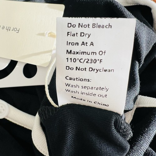 Commense bauchfreies Oberteil mit eckigem Ausschnitt Knopfleiste schwarz Langarm Strickshirt Small - Bild 12 von 12