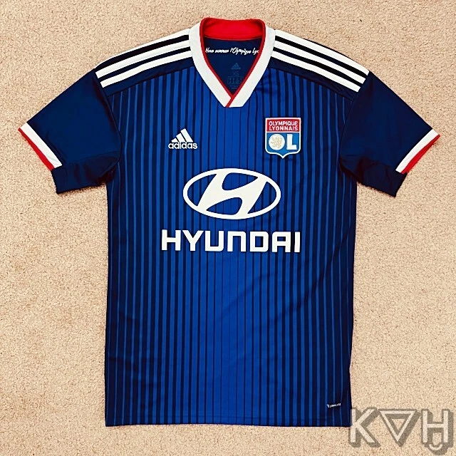 adidas Olympique Lyonnais Jersey 2019/20 Away Football Shirt