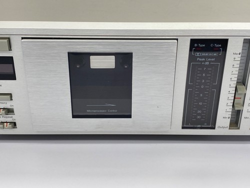 Nakamichi BX-150 2 Head Cassette Deck Player Silver NEEDS MINOR SERVICING USED - Picture 5 of 15