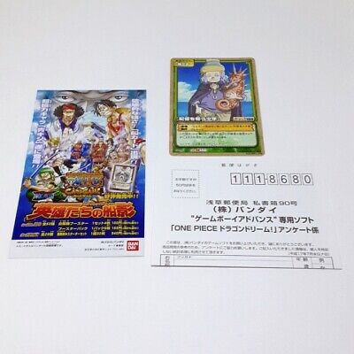 One Piece, Item, Box, and Manual