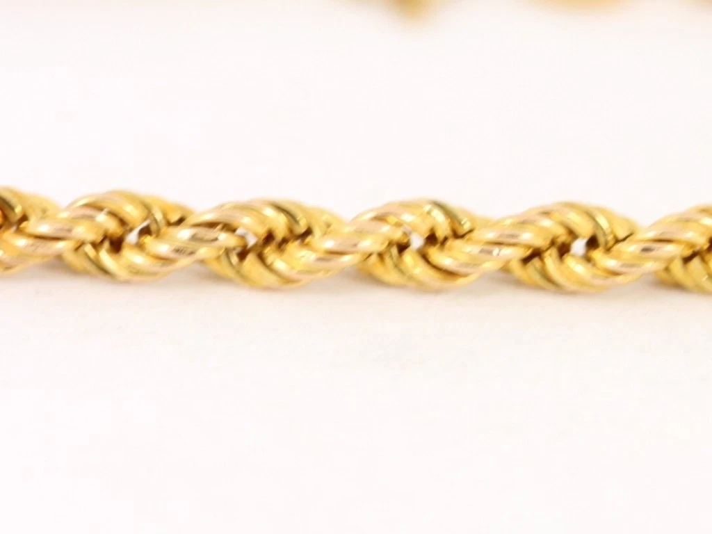 9ct rope bracelet deals