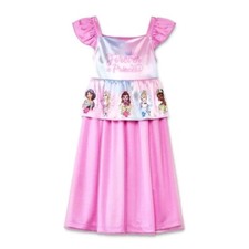 Disney Princess Toddler Girl's Forever a Princess Pastel Floral Nightgown, Gown