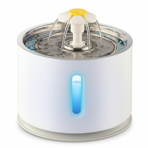 Automatic Pet Water Fountain Electric Cat Dog Drinking Dispenser Bowl Mat Filter - Picture 3 of 18