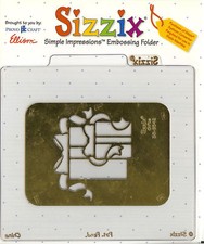 Gifts Embossing Folder SIZZIX - NEW, 38-9542
