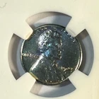 1943 S Lincoln Steel Cent - GEM BU - Rainbow toning- Exceptional Coin- Free Ship
